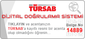 TÜRSAB Dijital Doğrulama Sistemi - Belge No 14889